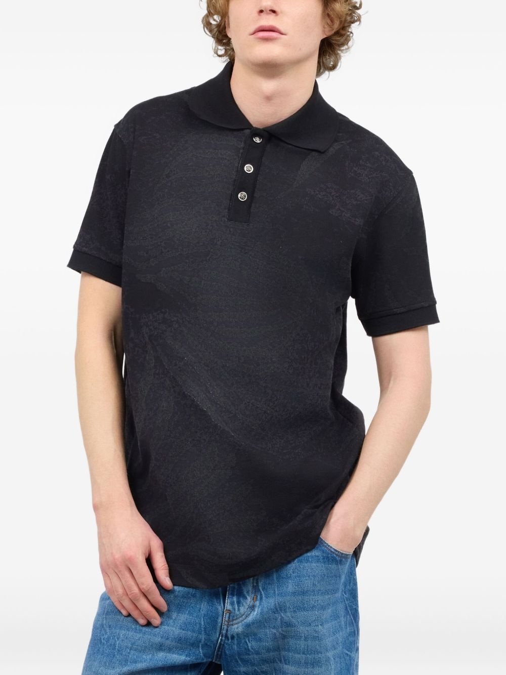 cotton polo shirt - 3