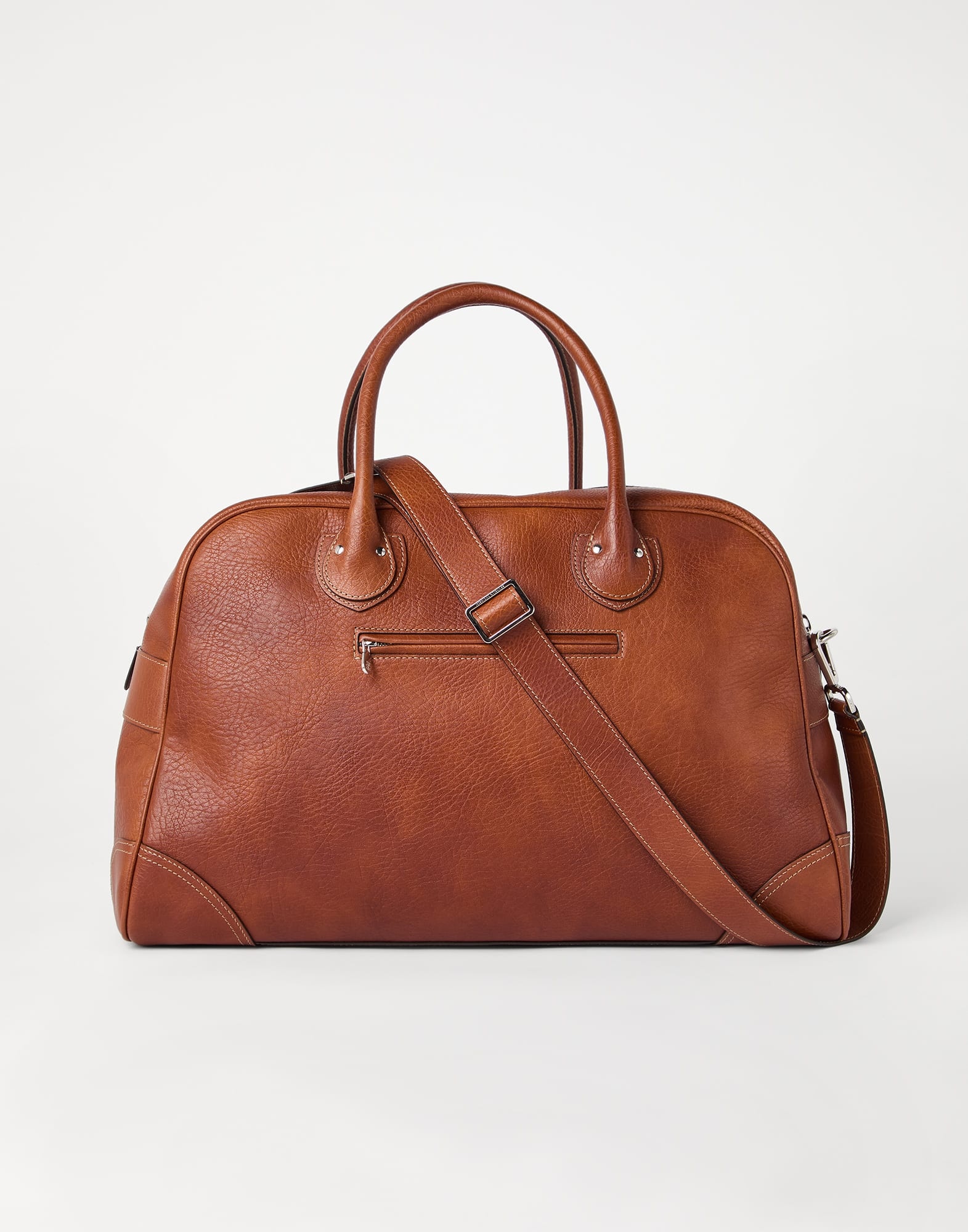 Grained calfskin weekender bag - 2