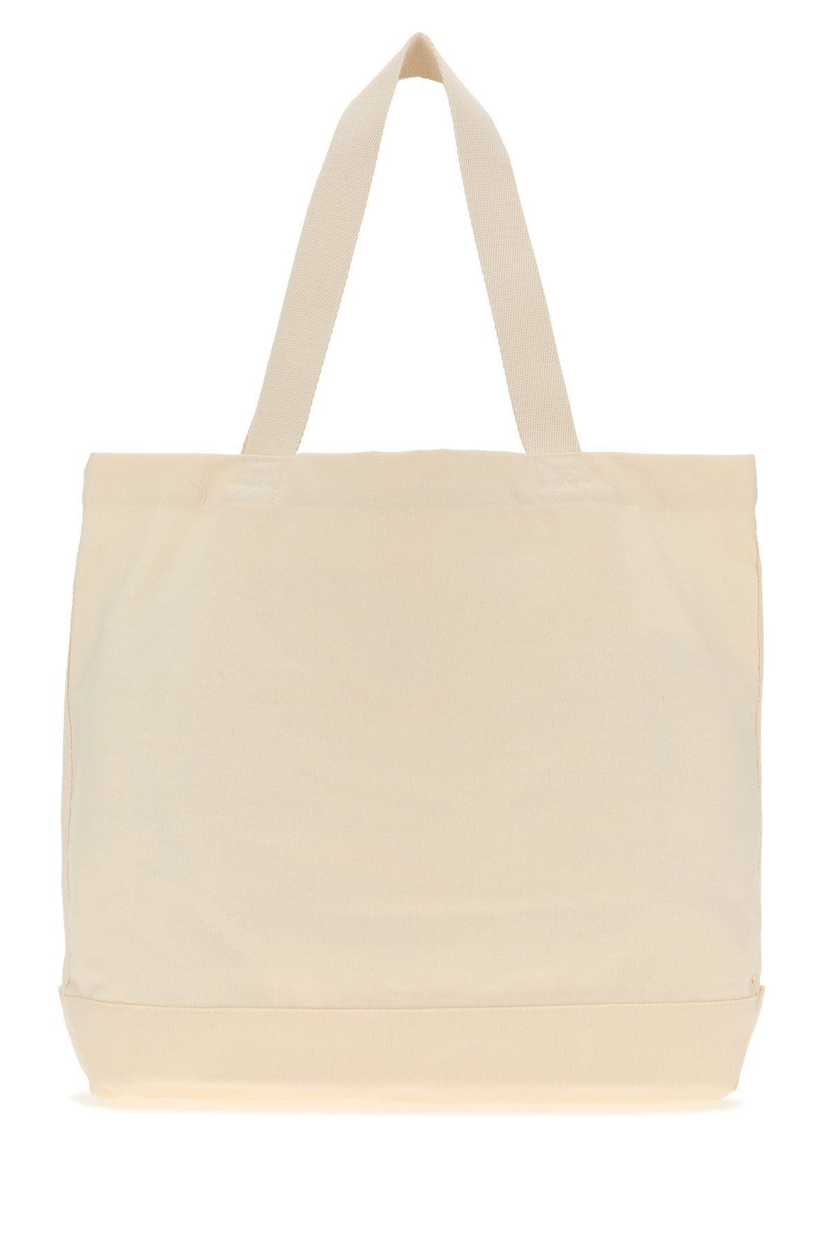 Cream canvas shopping bag - 3