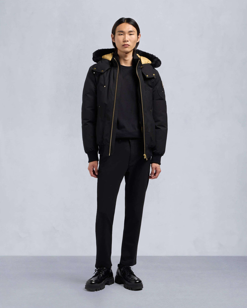 MOOSE KNUCKLES GOLD SERIES LITTLE RAPIDS BOMBER JACKET outlook