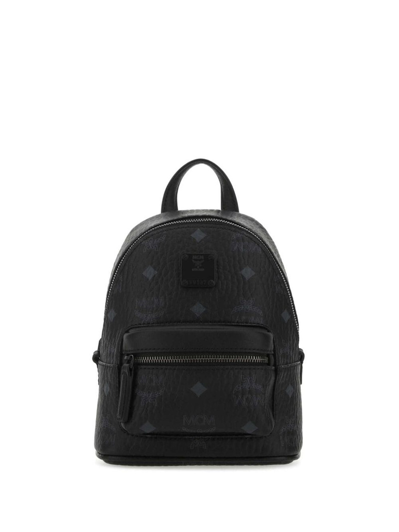 logo-print backpack 1