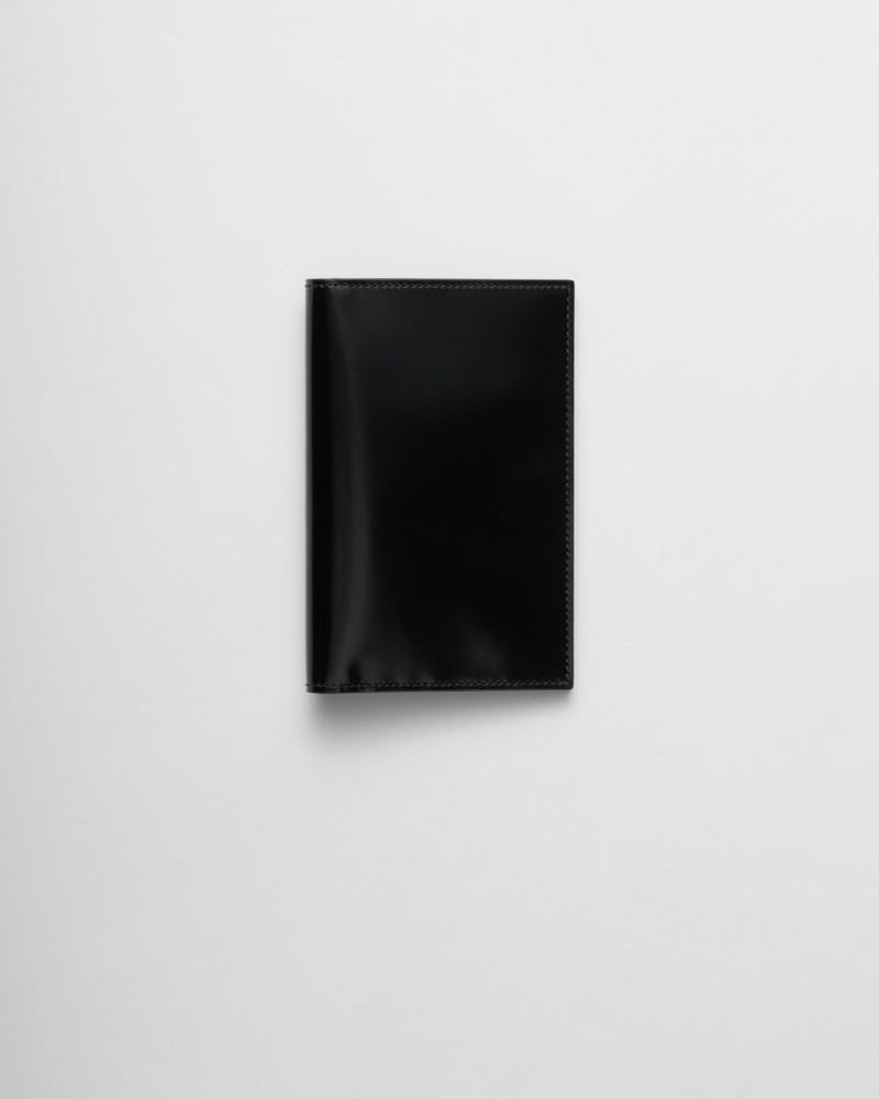 Brushed leather passport holder 1