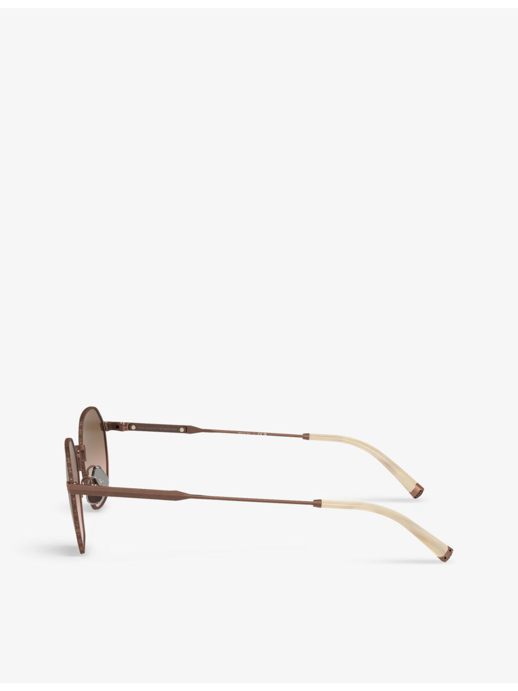 BC2004ST Sartorial Sunset round-frame rose gold-plated titanium sunglasses - 3