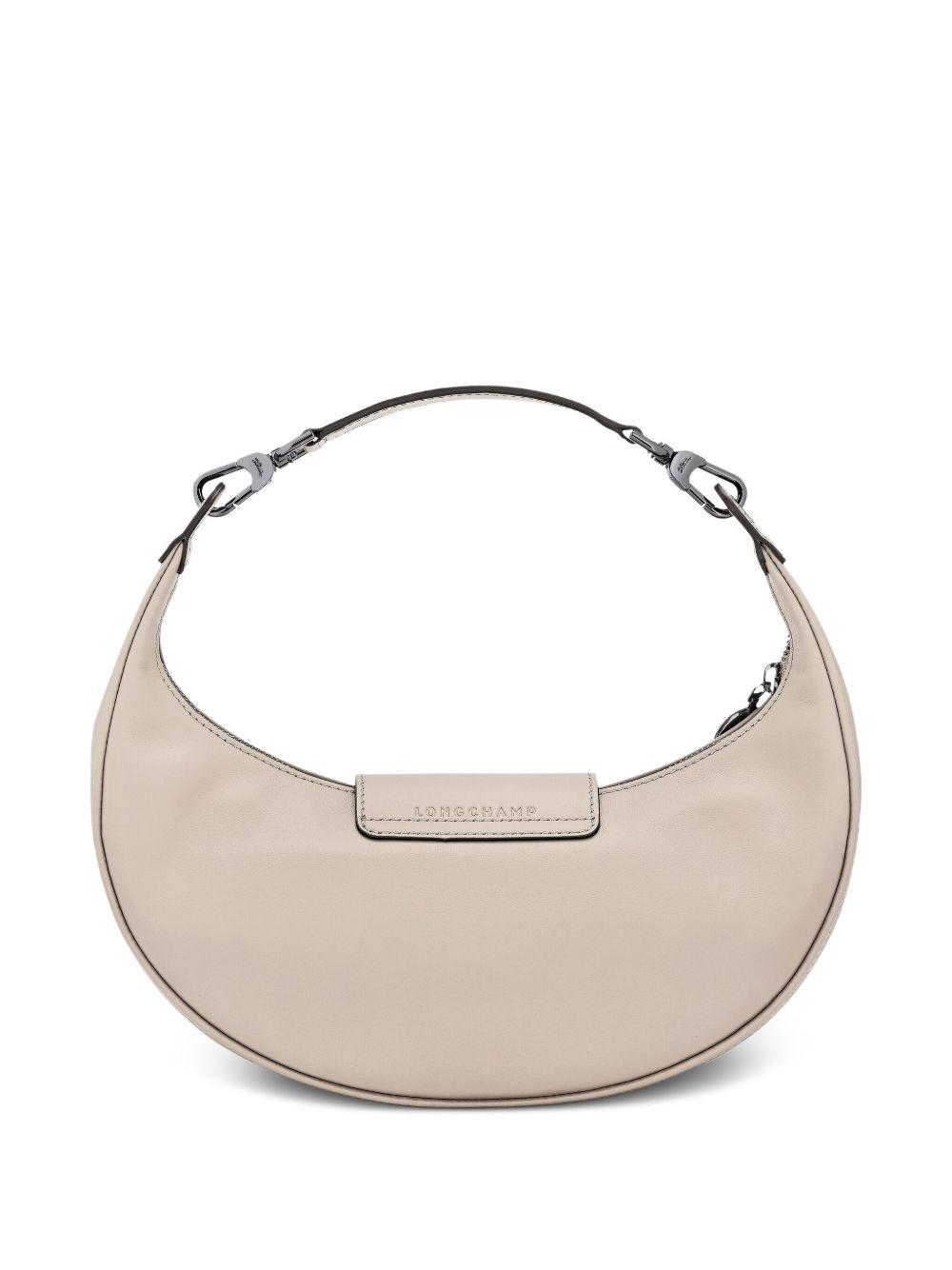 Le Pilage curved leather shoulder bag - 4