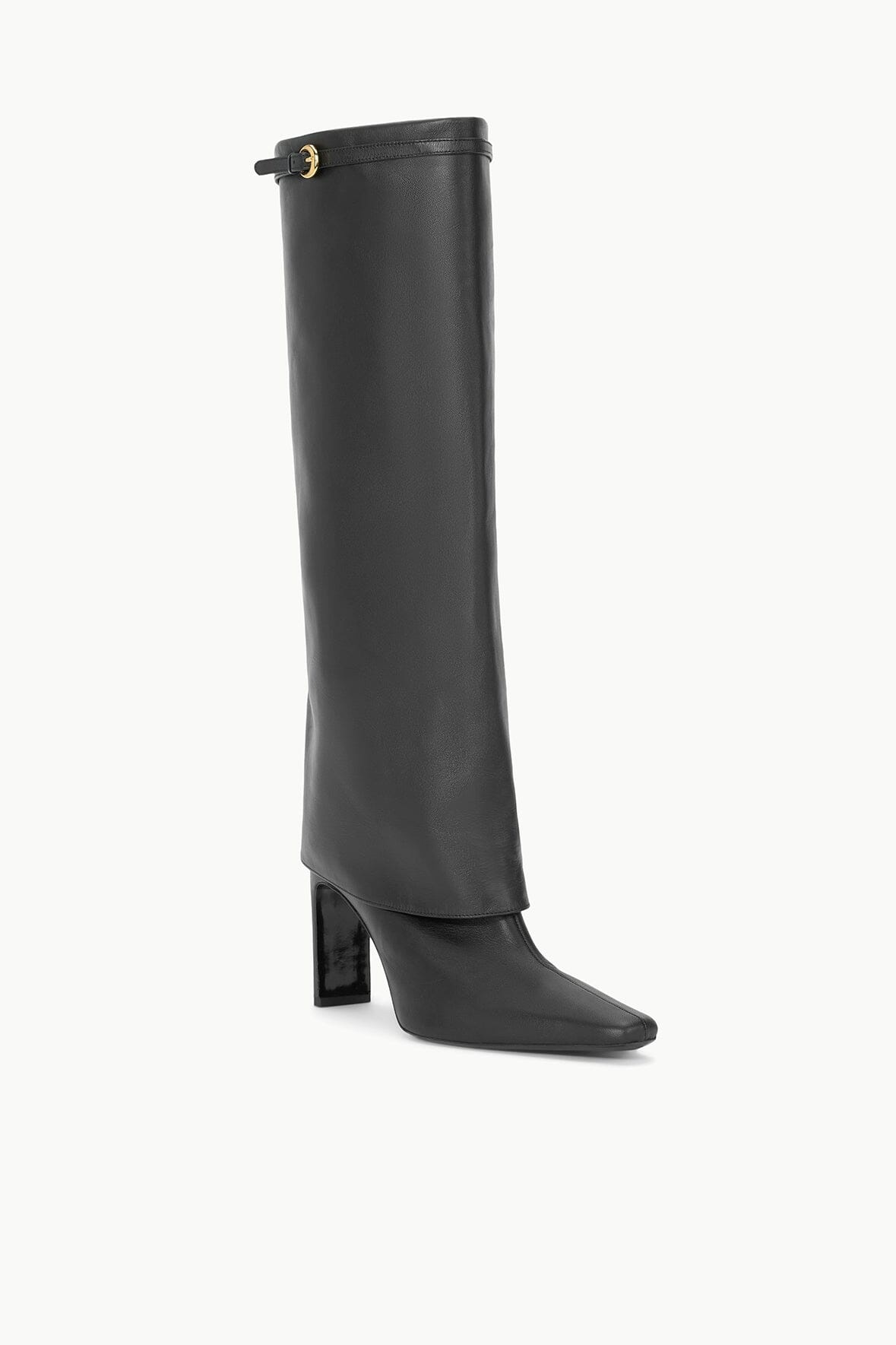 STAUD WALLY FOLDOVER HIGH HEEL BOOT BLACK - 3