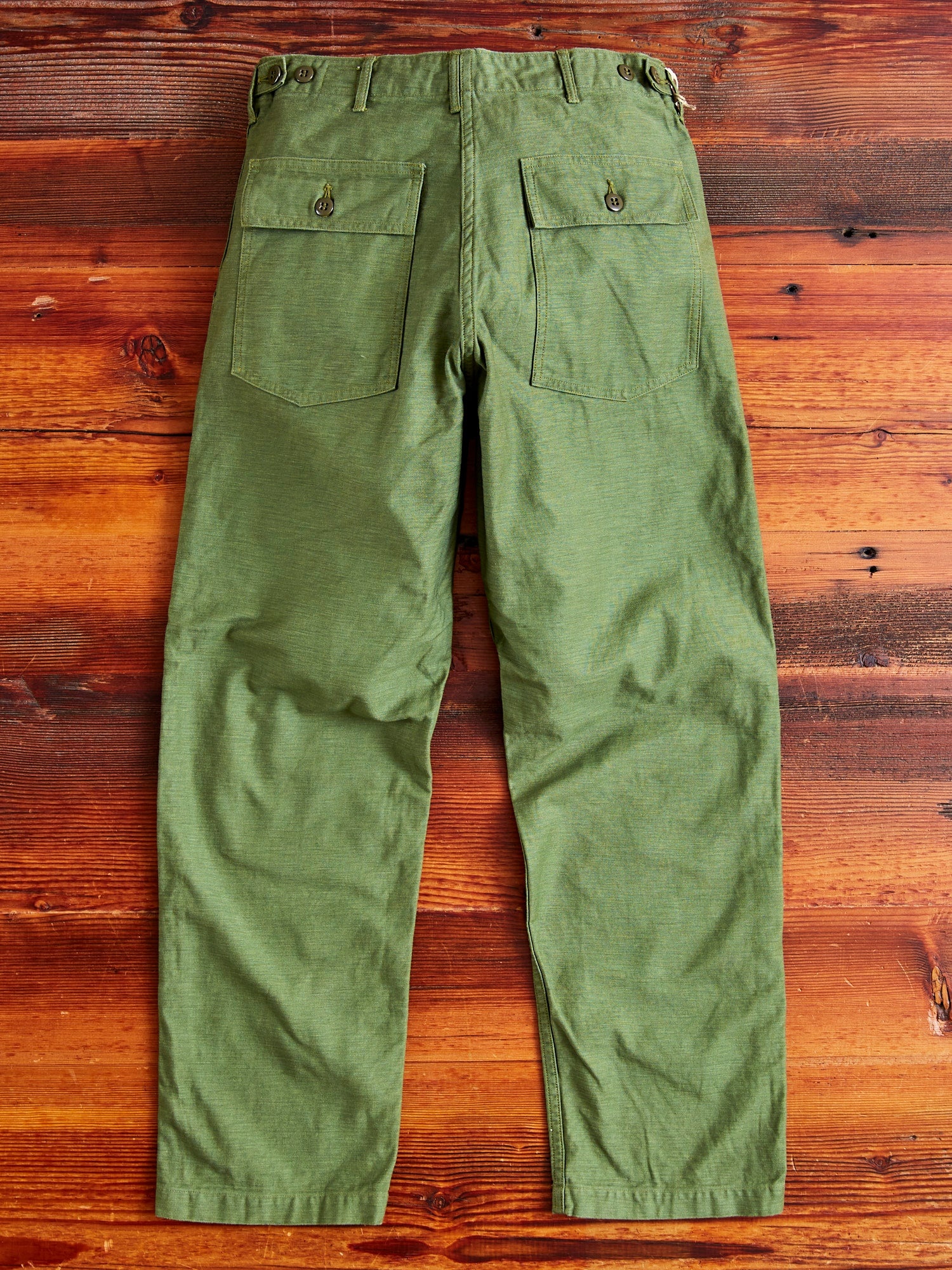 Straight Fit Fatigue Pants in Army - 11