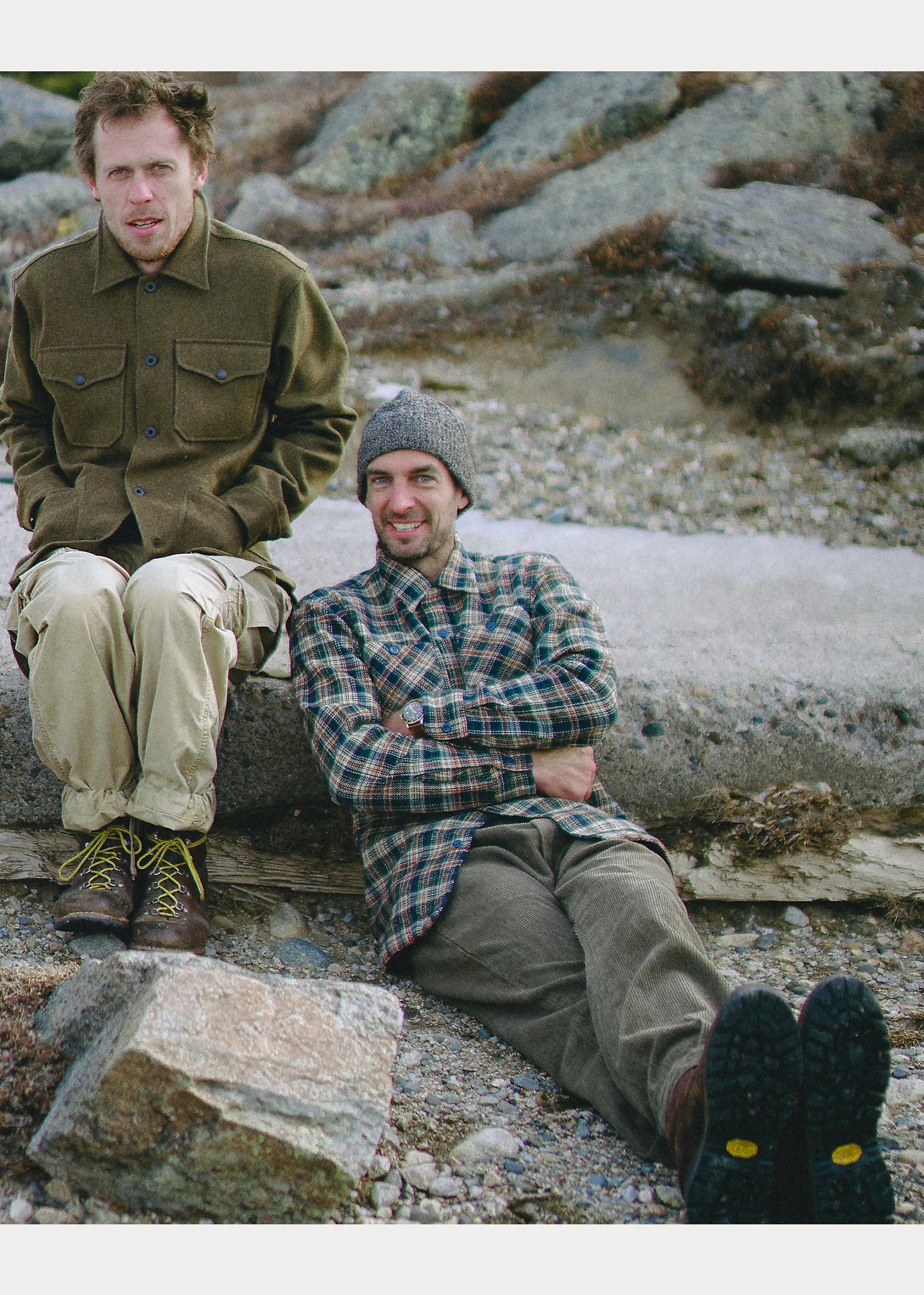 Plaid Twill Camp Shirt - 6
