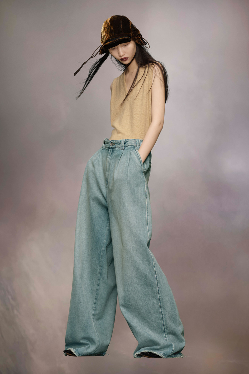 Pleat jeans 1