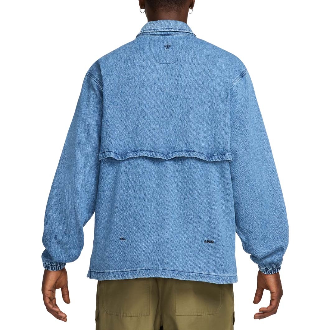 Nike x NOCTA Opal Button Down Denim Shirt Asia Sizing 'Blue Denim' FZ3261-486 - 2