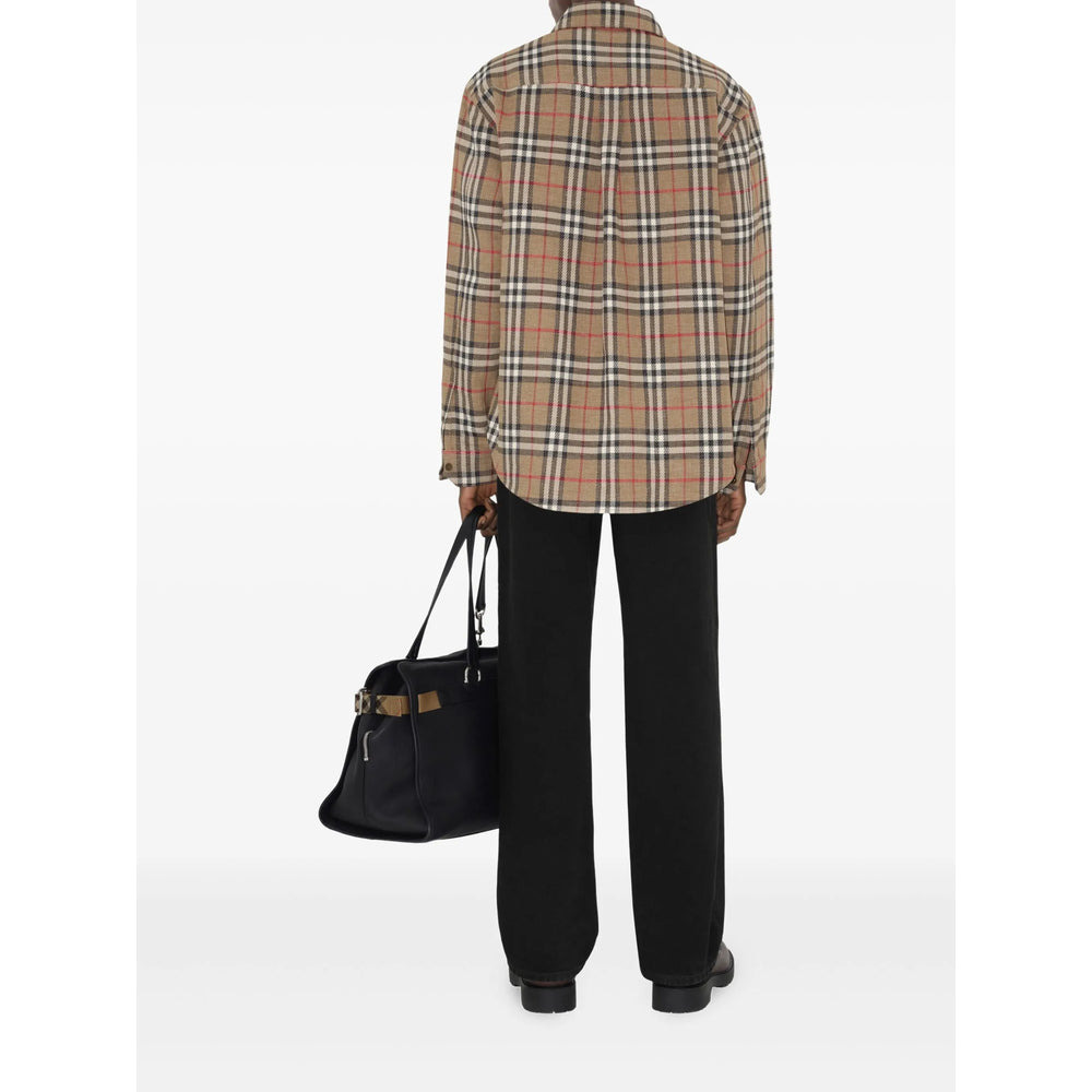 Burberry Neutrals Shirts Men - 2