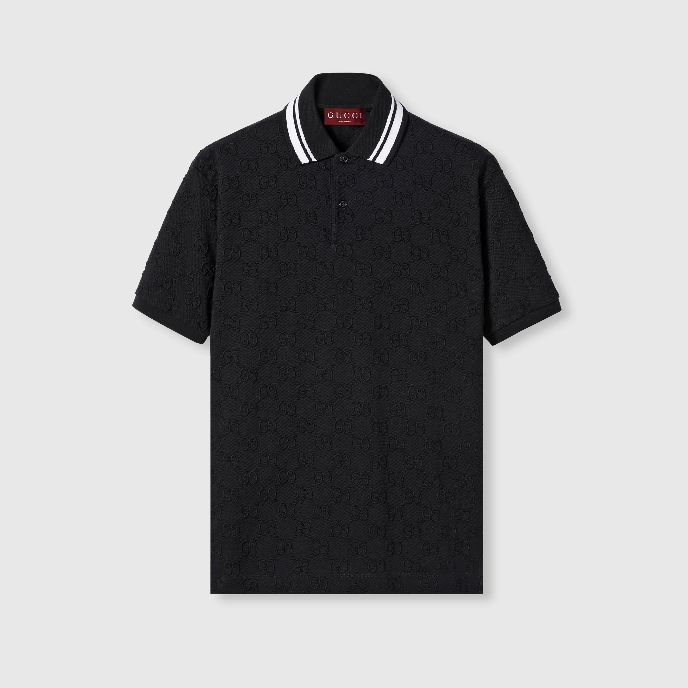 GG stretch cotton polo - 1
