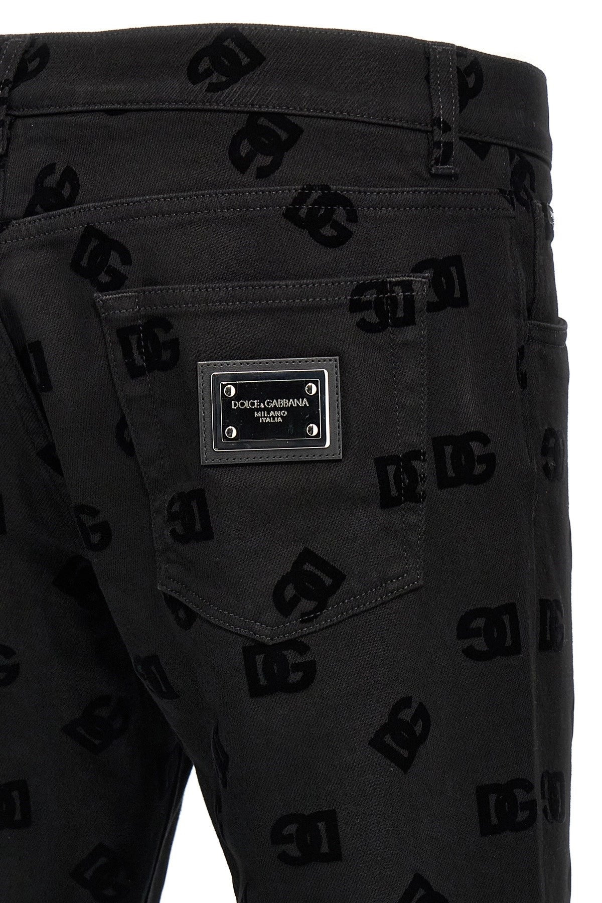 Dolce & Gabbana Men Logo Jeans - 4