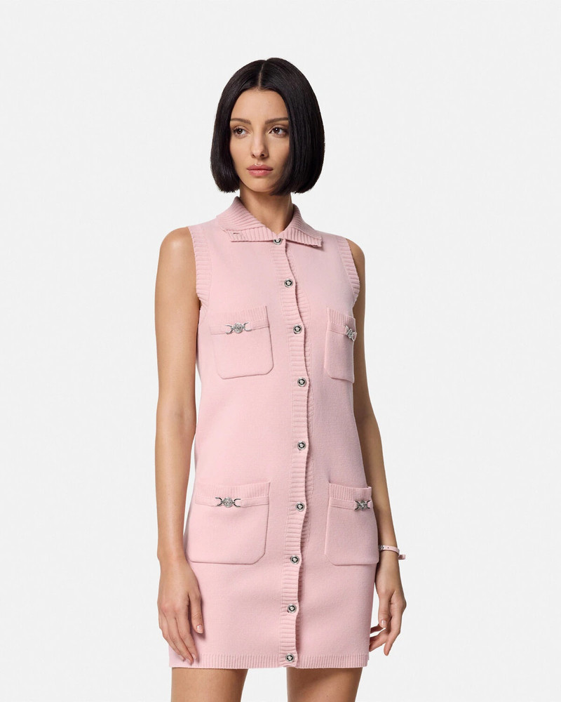 Cashmere-Blend Shift Knit Mini Dress 4