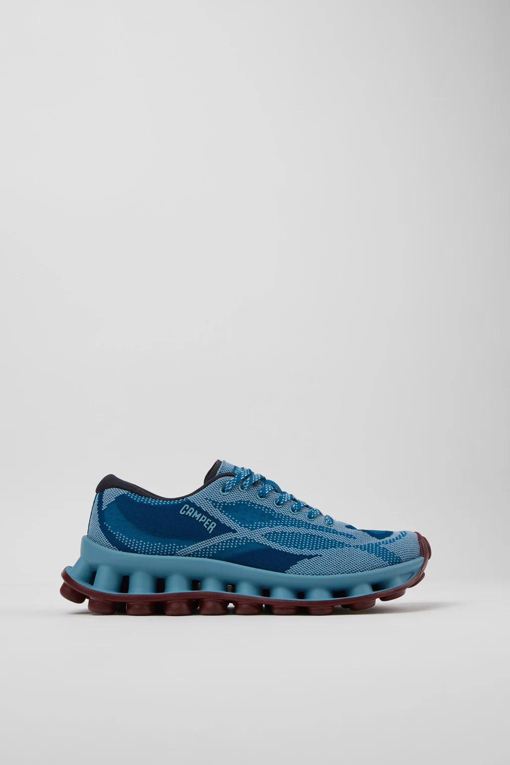 Pelotissima Blue Recycled PET and Engineered Materials Sneakers for Women. - 1