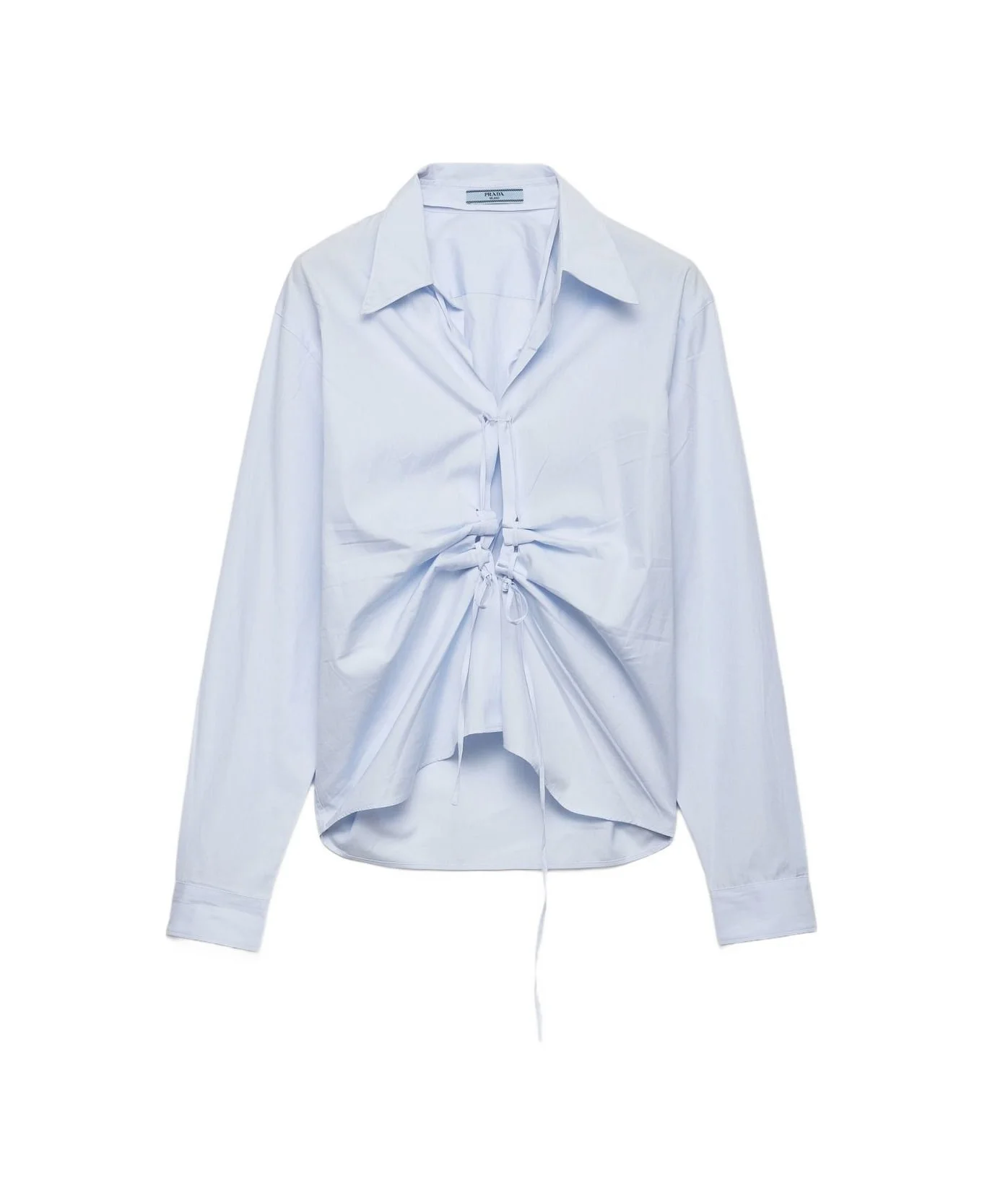 Prada Lace-up Shirt - 1