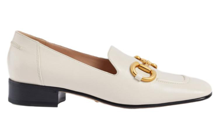 (WMNS) Gucci Loafer with Horsebit 'White' 700064-C9D00-9022 - 2