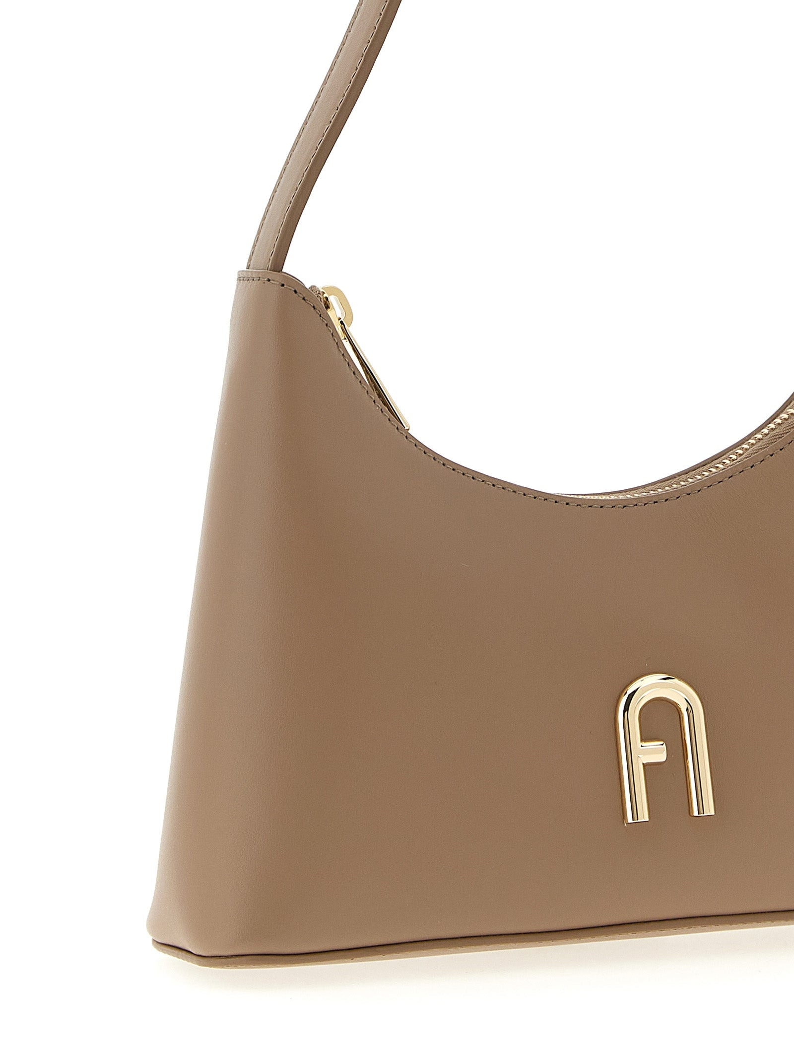 Furla Diamante Shoulder Bags Beige - 3