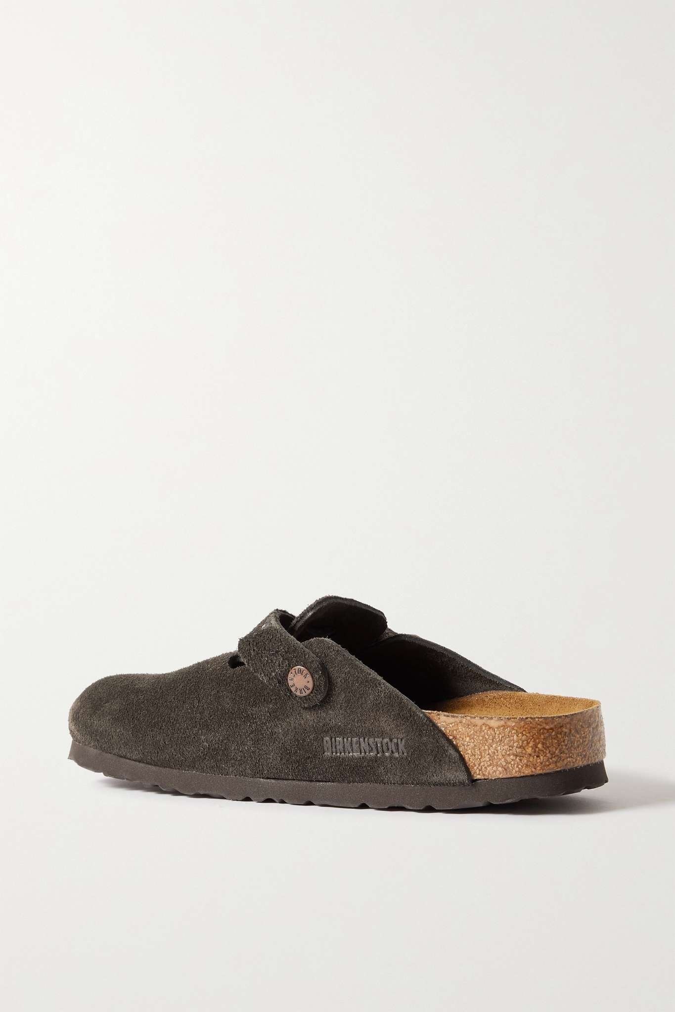 Boston suede clogs - 3