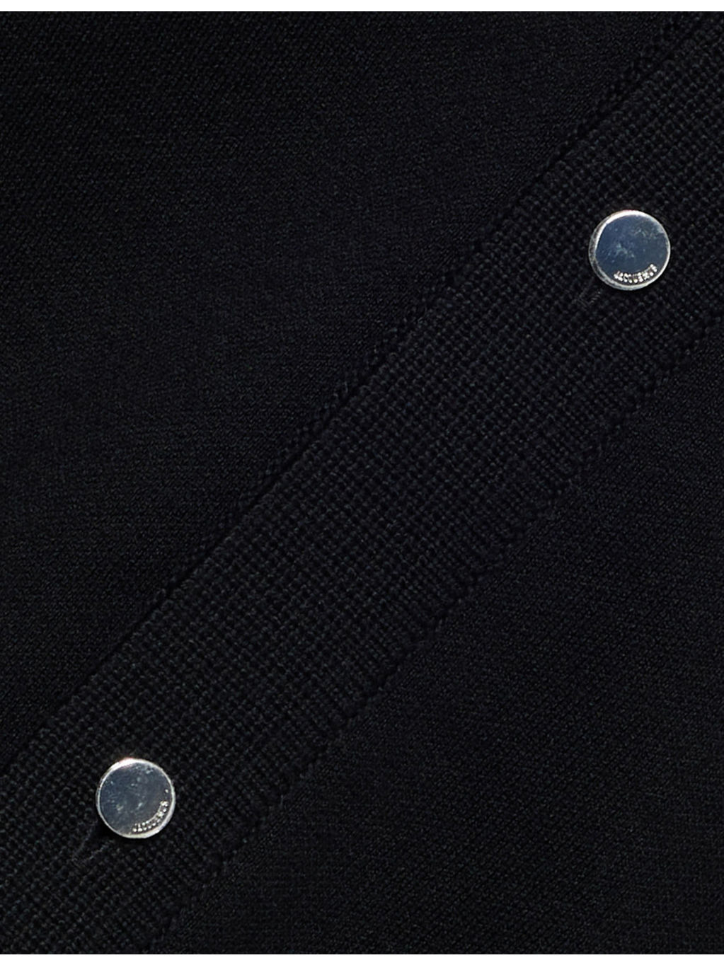 V-Neck Wool-Blend Cardigan - 6