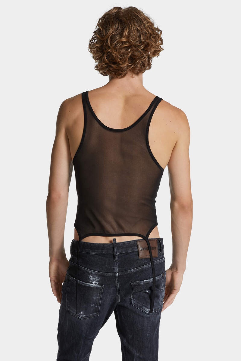 KNIT SUSPENDER TOP - 4