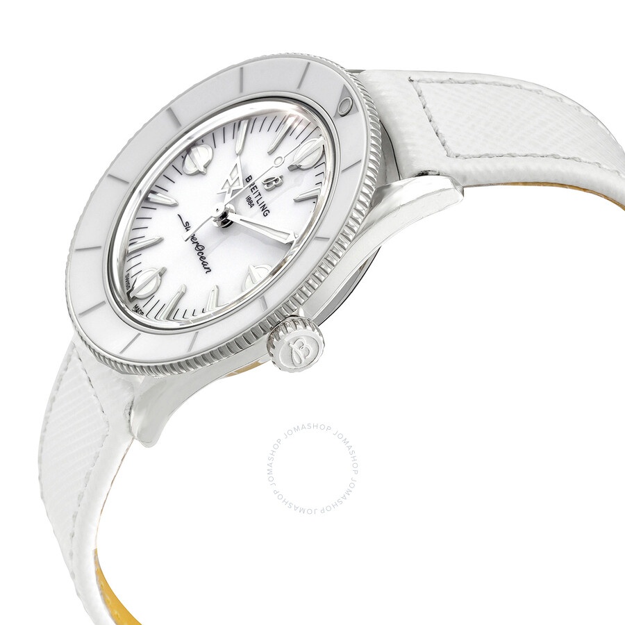 Breitling Superocean Heritage Automatic White Dial Ladies Watch A10340A71A1X1 - 2