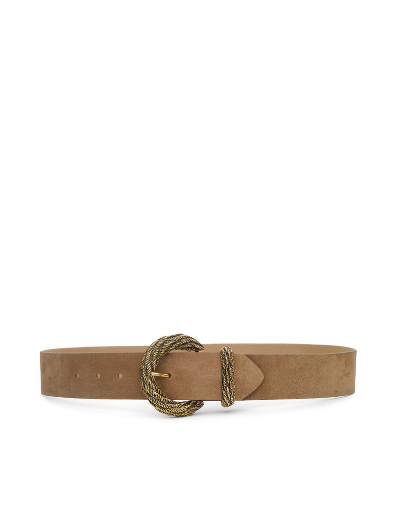L'AGENCE Adelle Suede Belt outlook