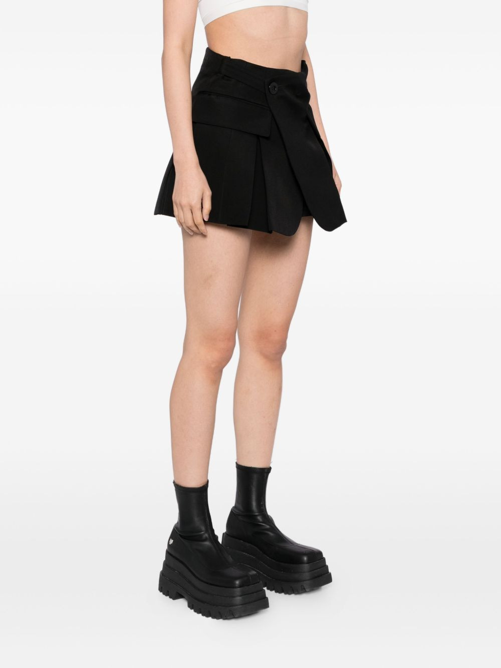 pleated shorts - 3