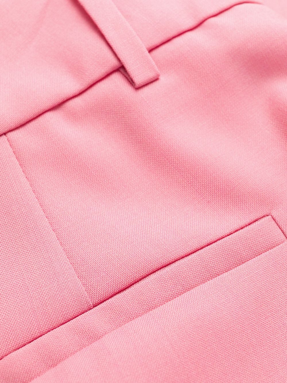 high-waisted tailored trousers - 6