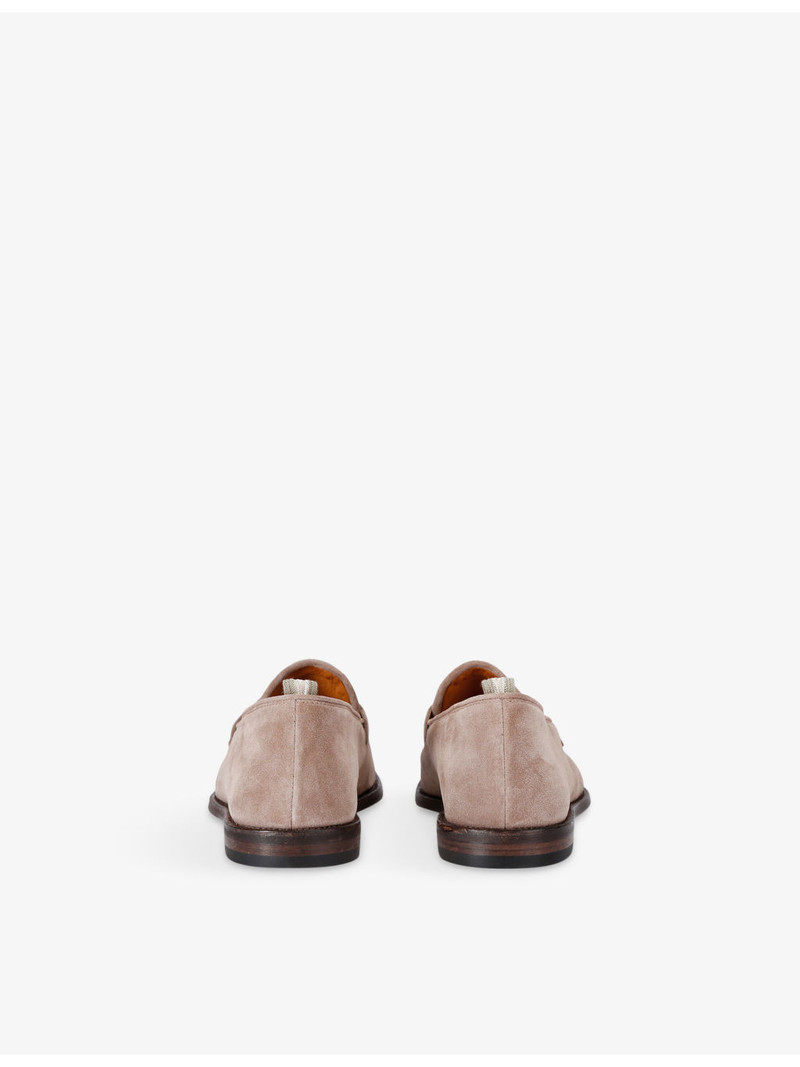 OFFICINE CREATIVE Opera Contrast-Sole Suede Loafers outlook