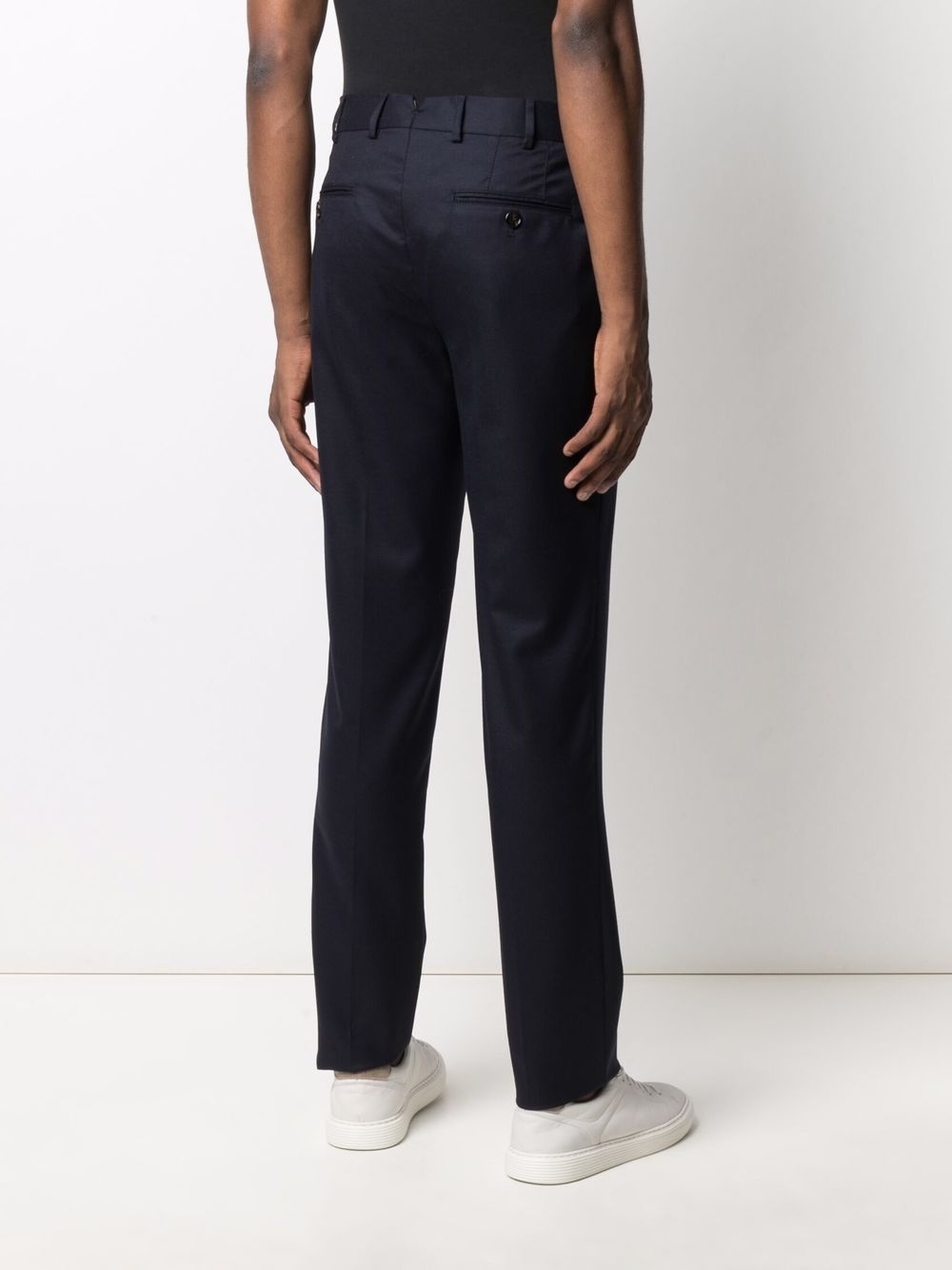 straight-leg tailored trousers - 4