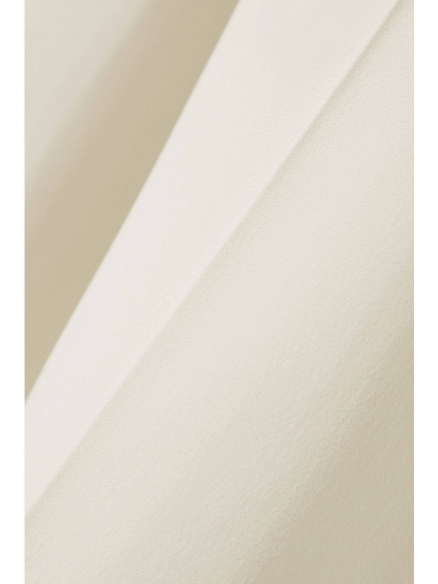 Crepe bootcut pants Ivory - 4