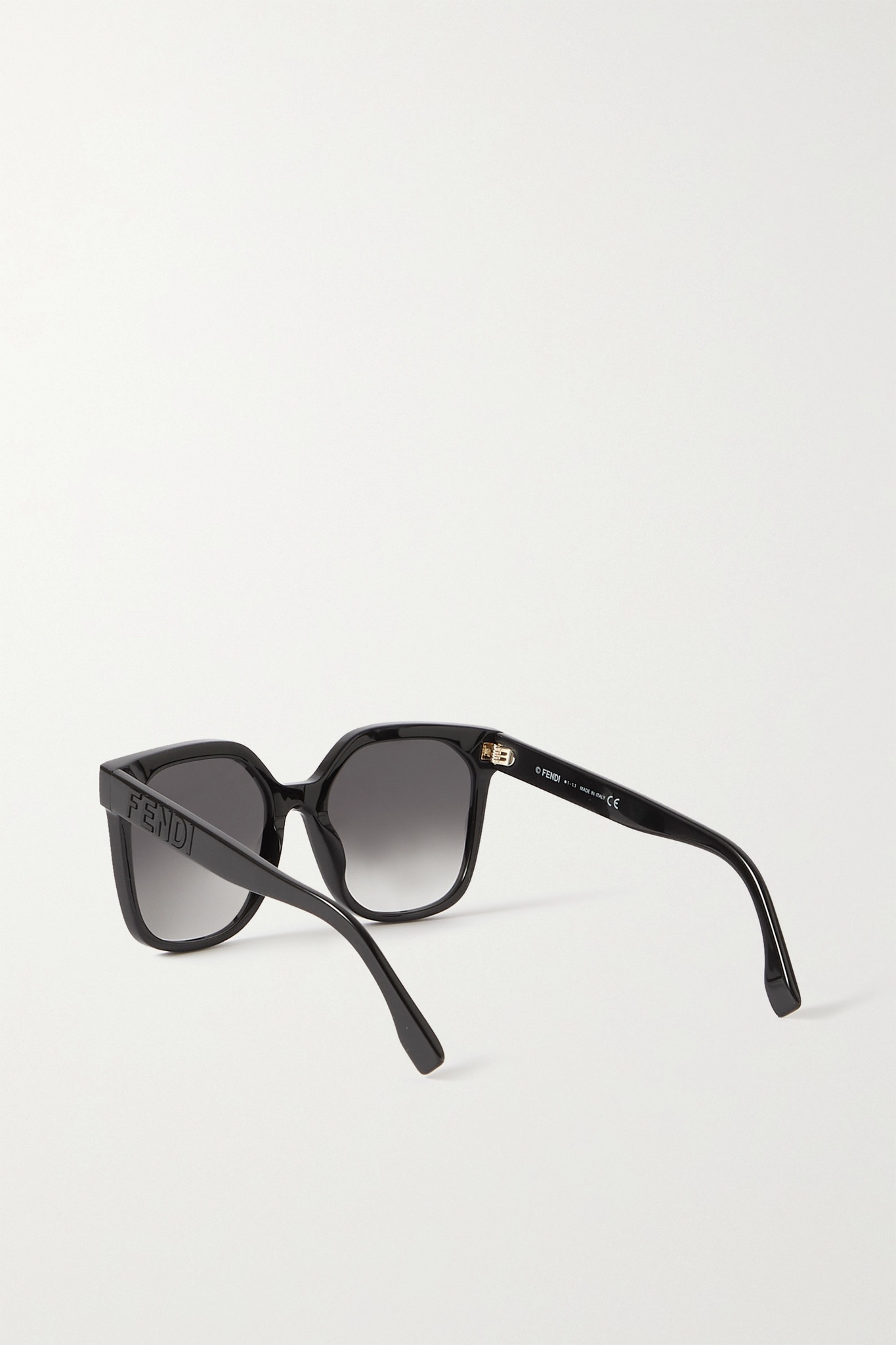 Oversized square-frame acetate sunglasses - 3