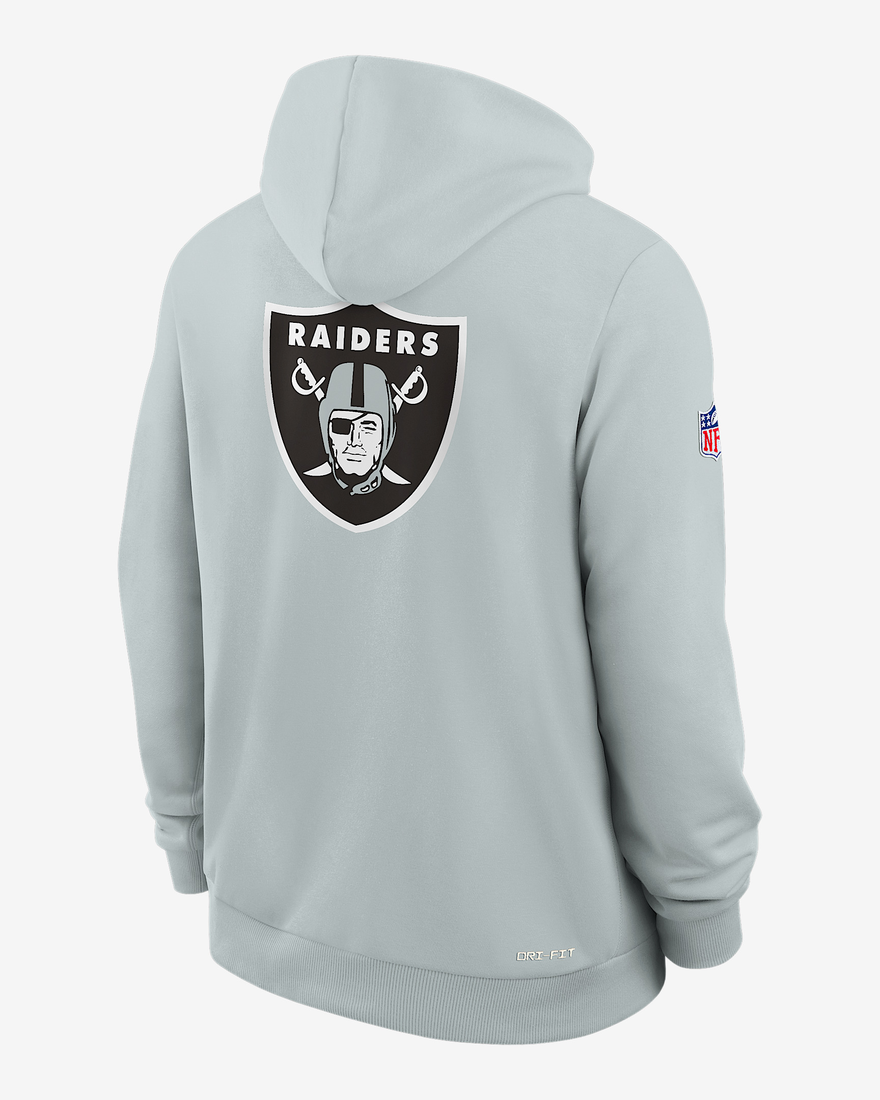 Las Vegas Raiders Utility Player Sideline Men's Nike Dri-FIT NFL Full-Zip Hoodie - 2