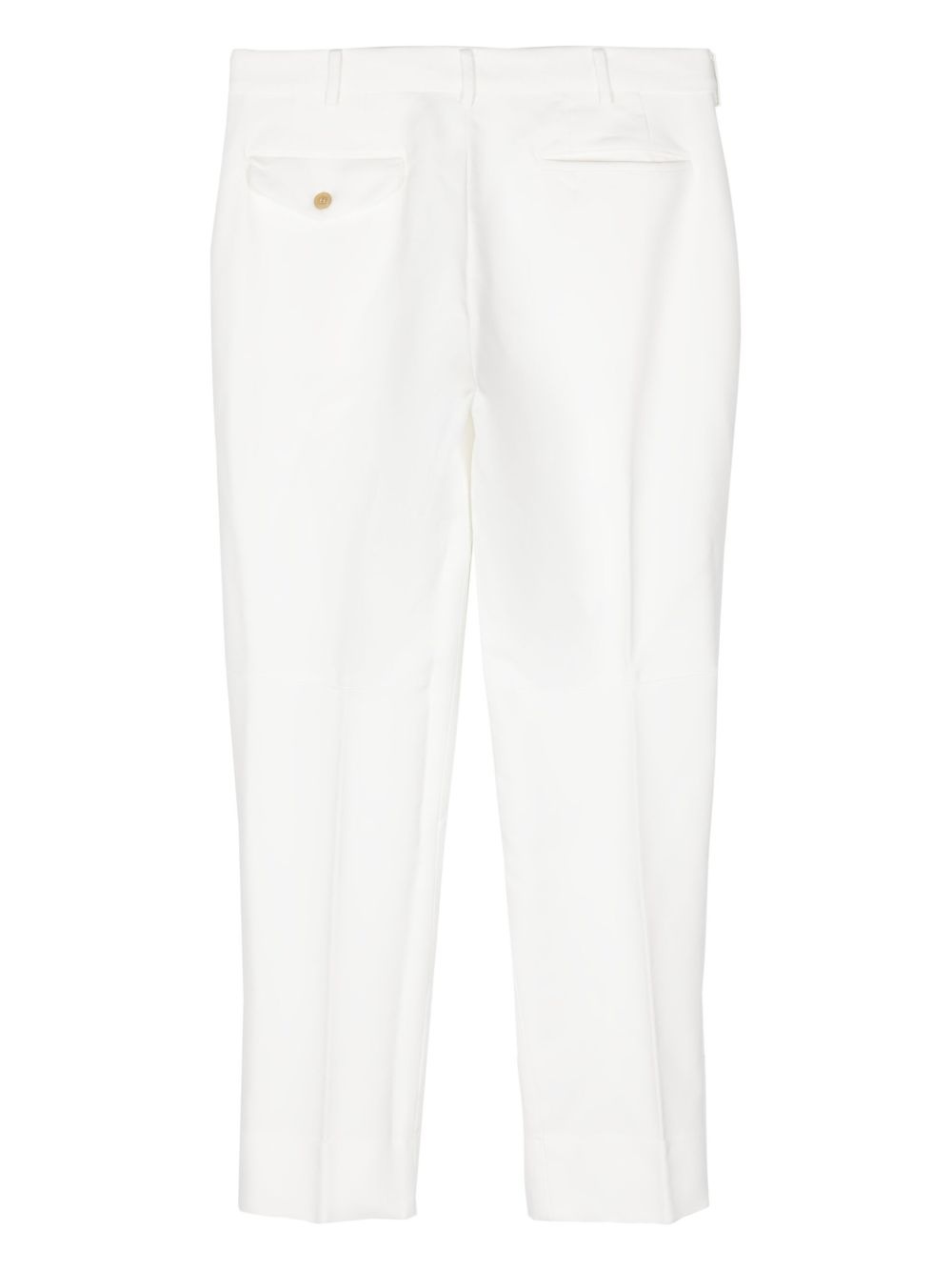 cropped slim-cut trousers - 2
