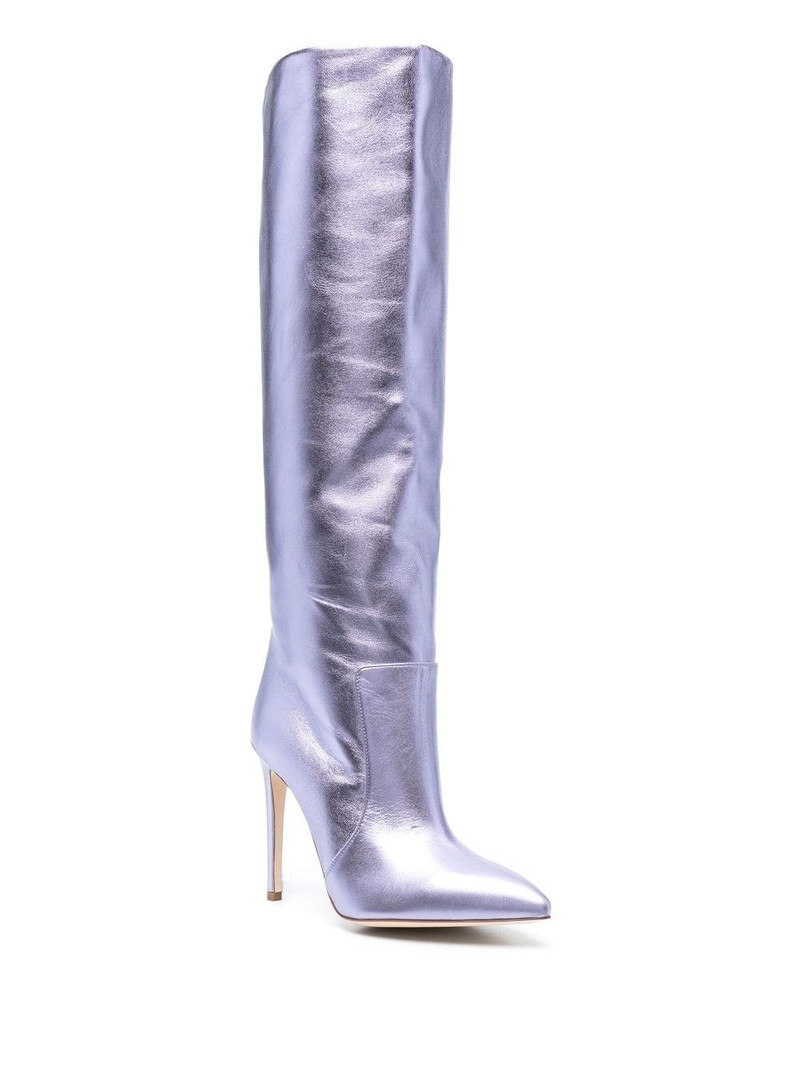 PARIS TEXAS 115mm leather stiletto boots outlook