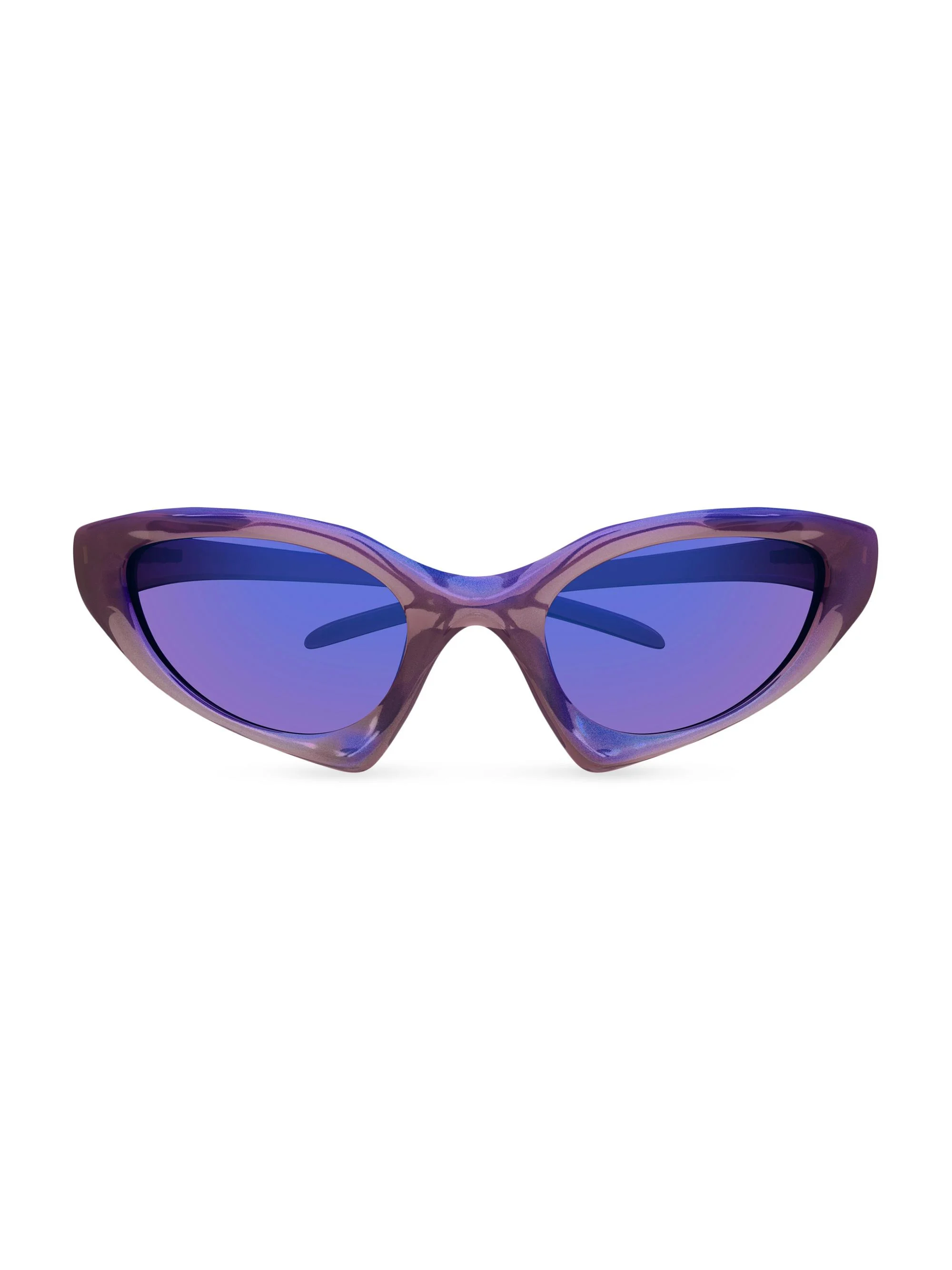 Women's Runner 67MM Geometric Sunglasses - Violet Violet - 1