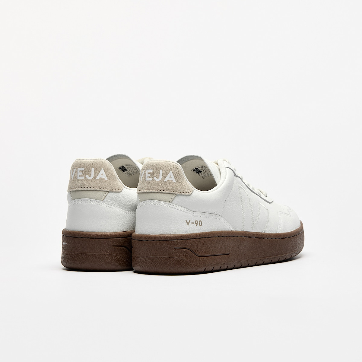 V-90 LEATHER WHITE PIERRE ALMOND - 3