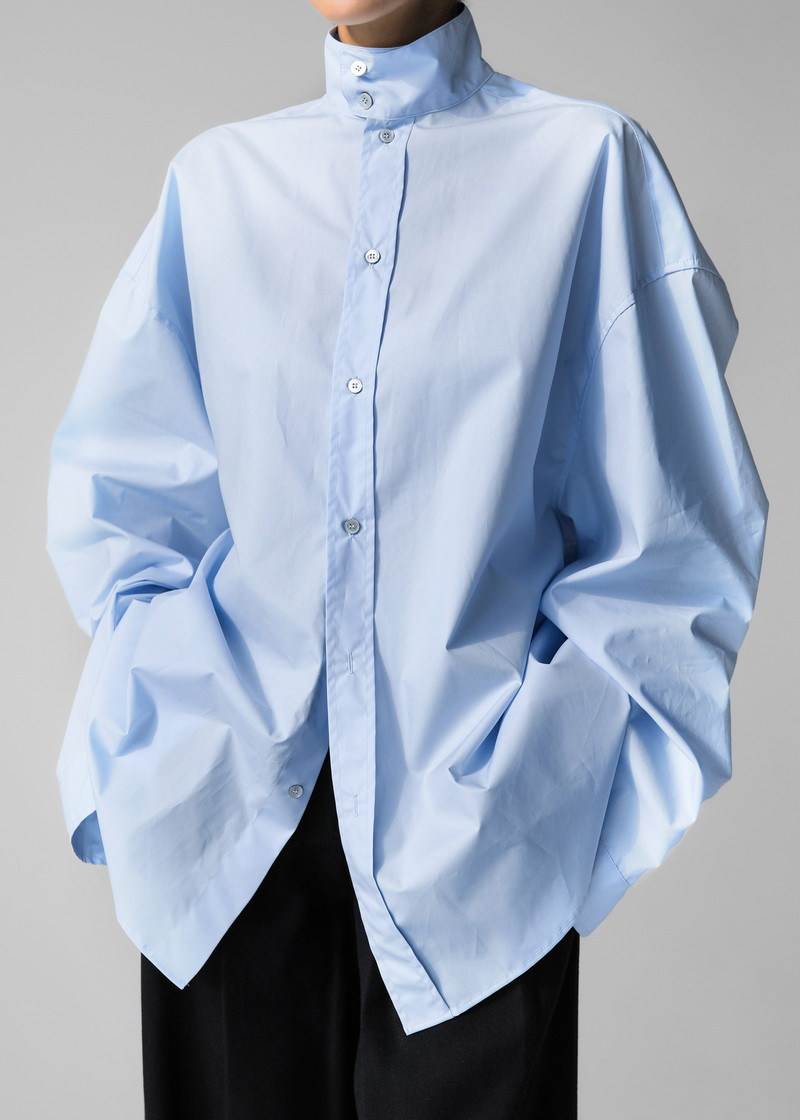 Riken Oversized Shirt - Sky Blue 7