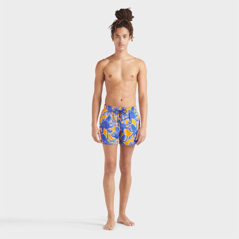 Vilebrequin Men Stretch Short Swim Trunks Poulpes outlook