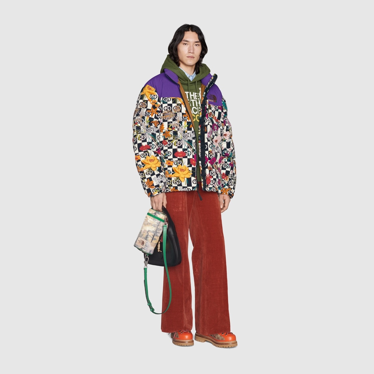 The North Face x Gucci floral down jacket - 2