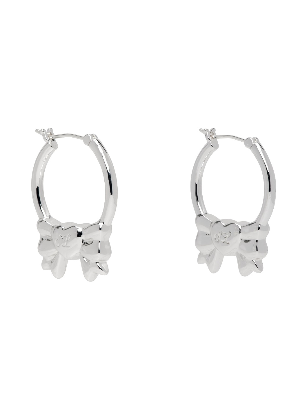 Silver Present Earrings - 2
