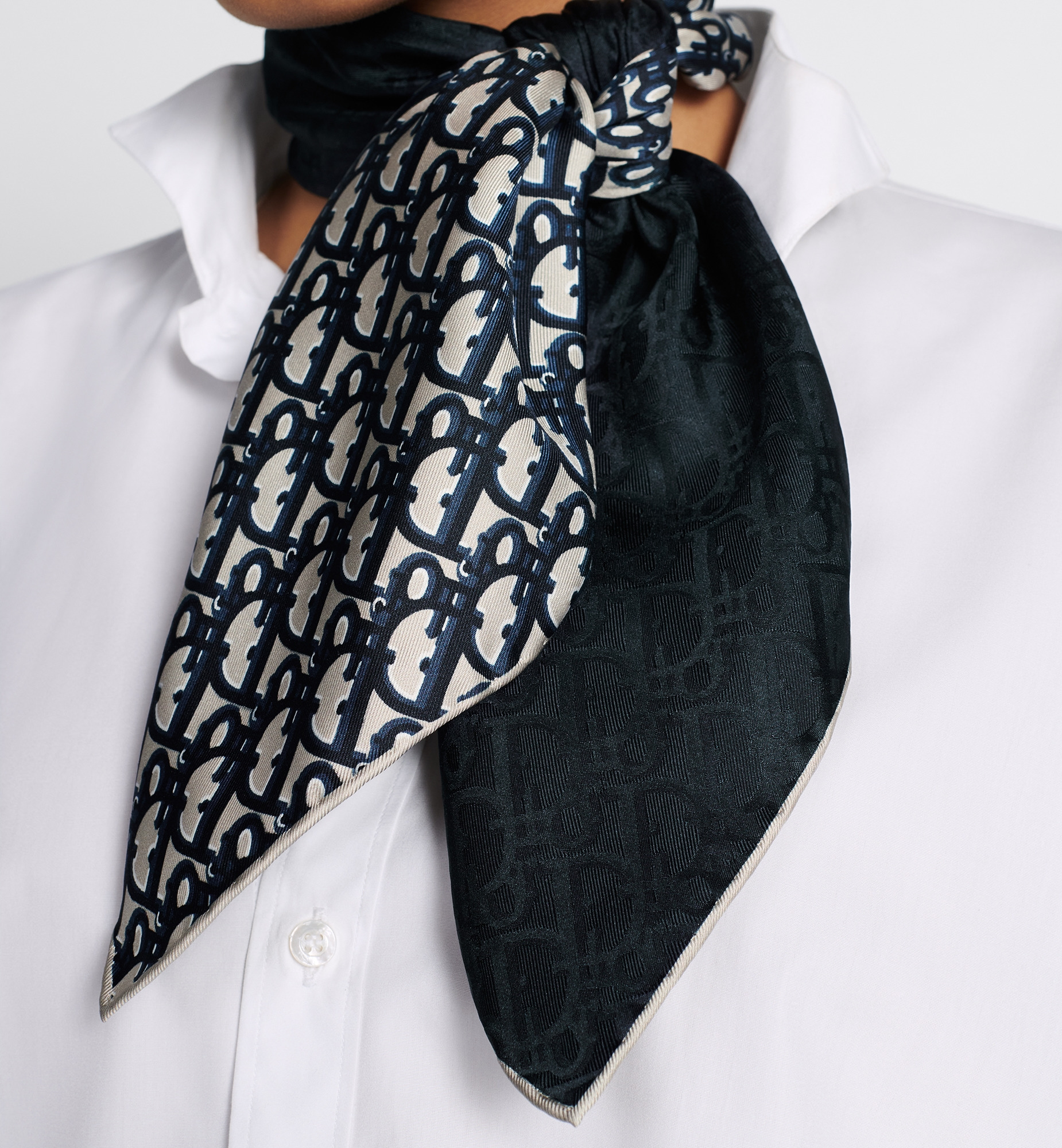 Dior Oblique 70 Square Scarf - 3