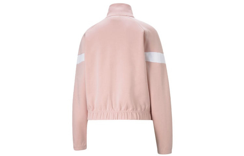 PUMA (WMNS) PUMA Pi Dblknit Logo Printing Jacket Pink 531347-15 outlook