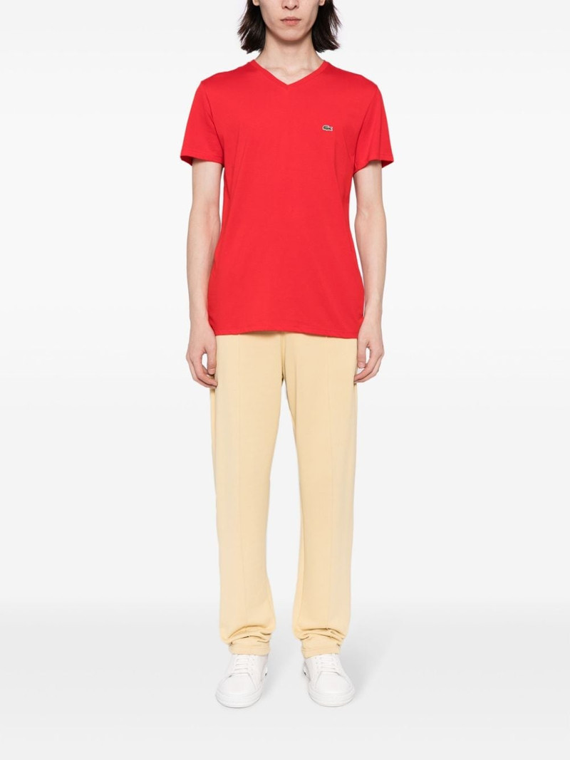 LACOSTE logo-embroidered cotton T-shirt outlook