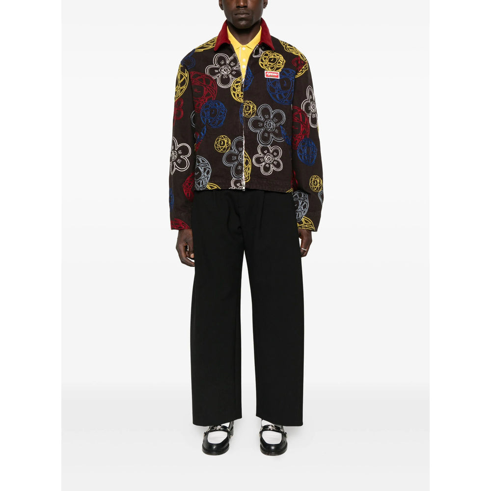 Kenzo Brown Jackets - Bomber Jackets Men - 4