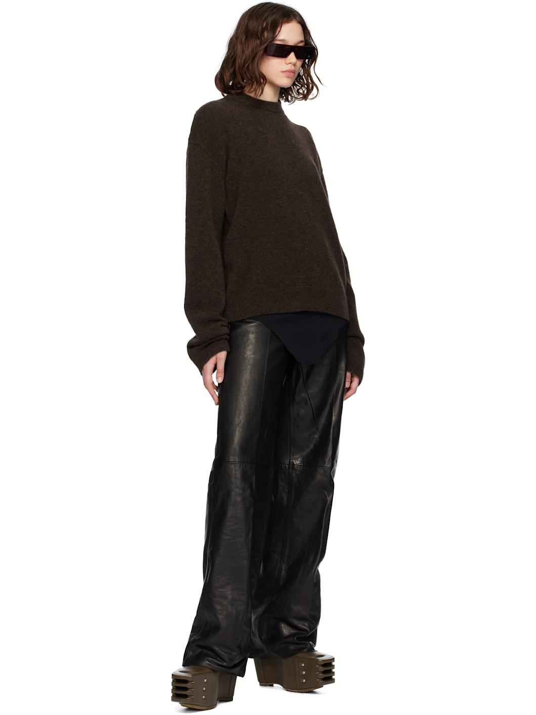 Brown Concordians Tommy LS Sweater - 4