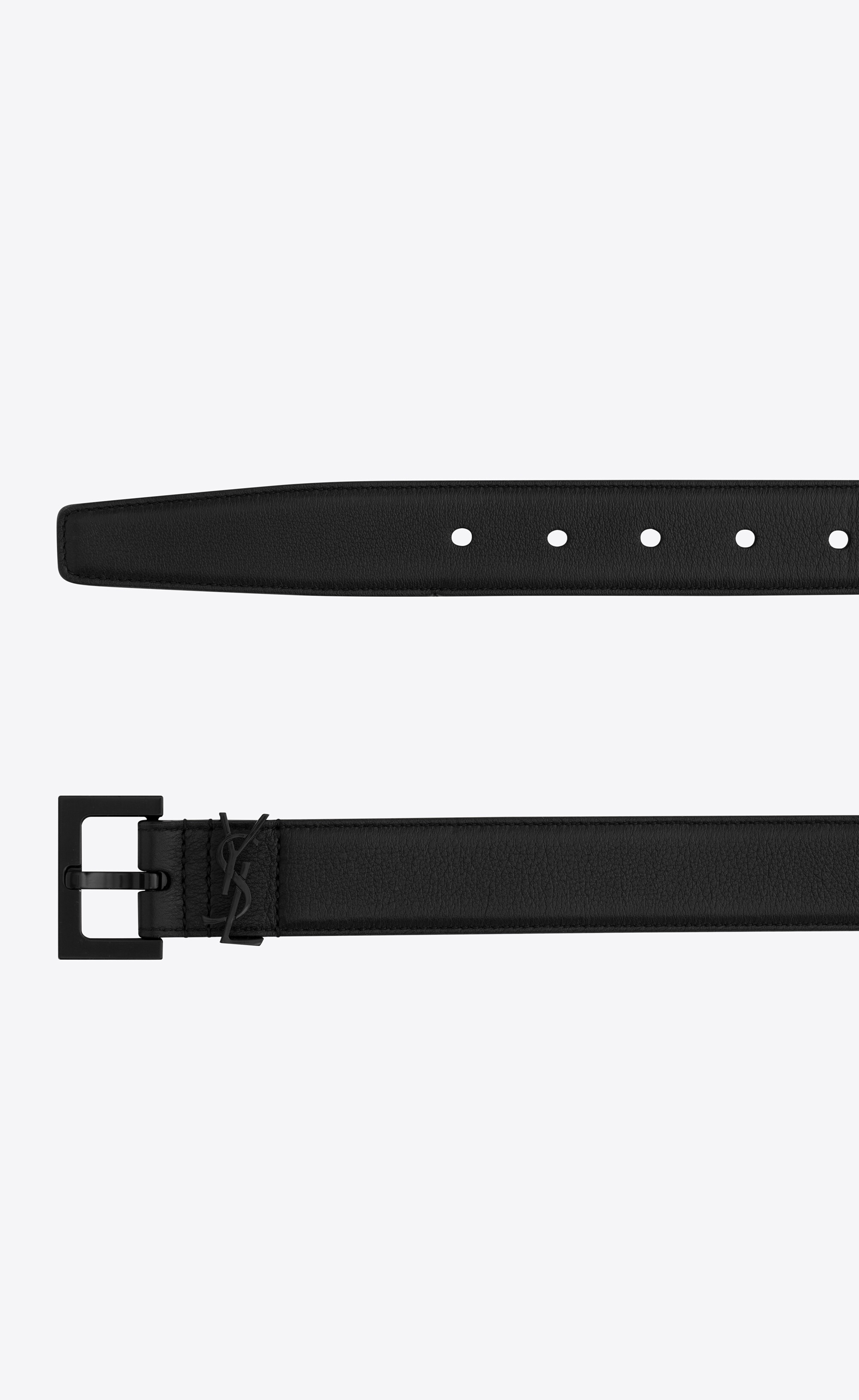 cassandre belt in smooth leather - 2