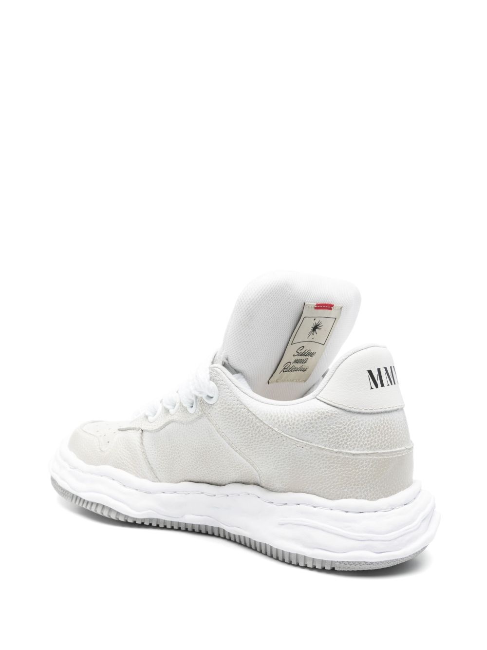 leather sneakers - 3