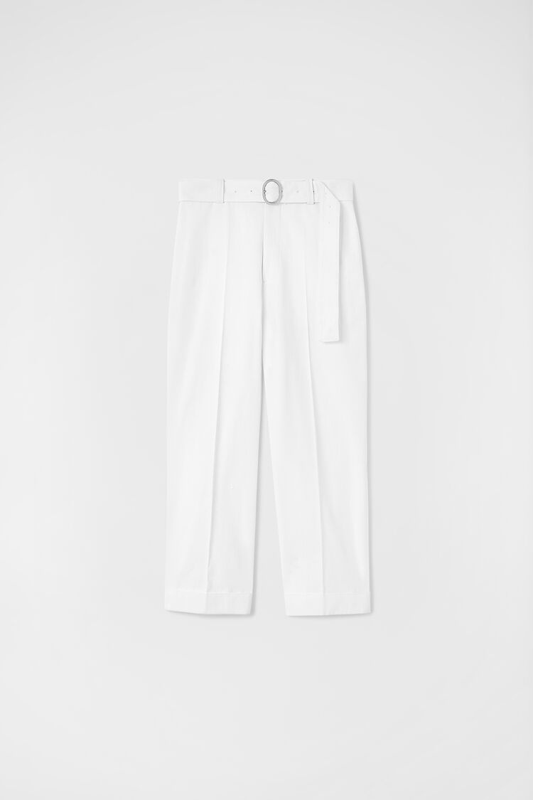 Belted Trousers - 1