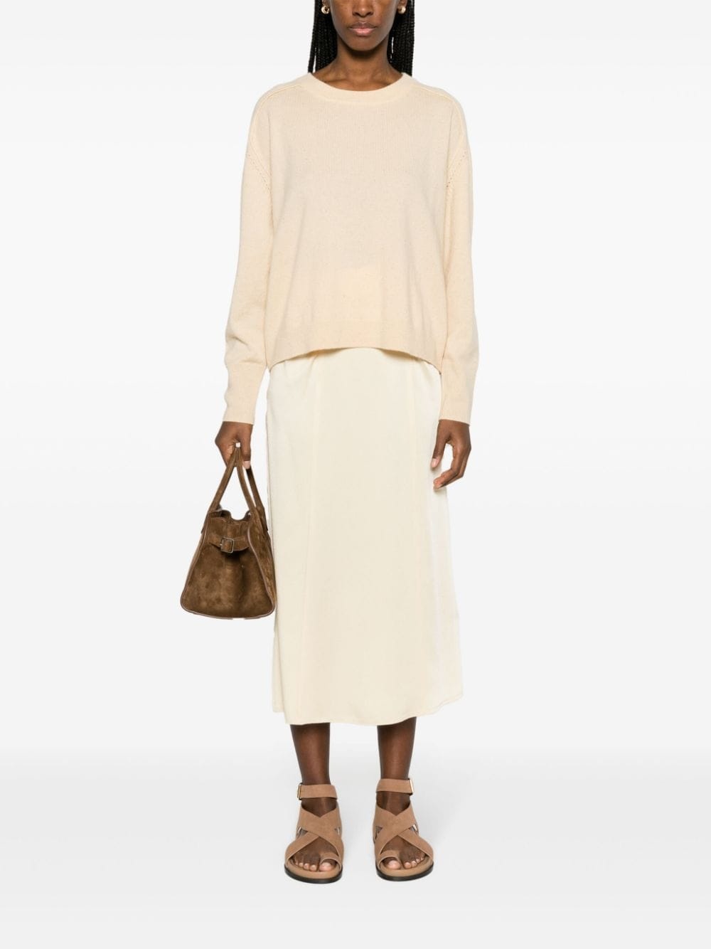 Vaniki satin-weave skirt - 2